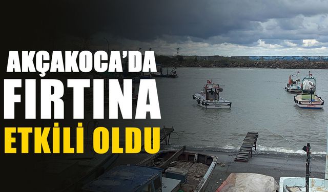 DALGA BOYU YÜKSELDİ: BALIKÇILAR BARINAKLARA SIĞINDI