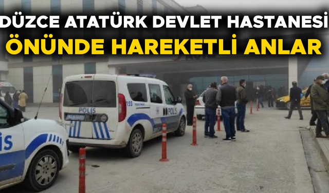 TEDAVİ İÇİN GETİRİLEN MAHKUM FİRAR ETMEYE KALKTI