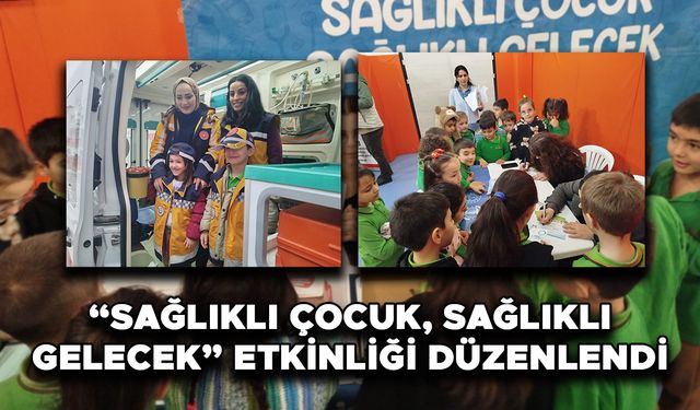 OKUL BAHÇESİNDE AMBULANS VE UMKE ARAÇLARI SERGİLENDİ