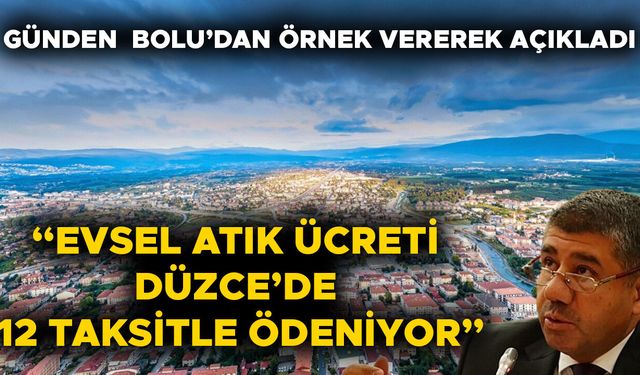 “YARI YARIYA OLMASI GEREKEN ATIK SU BEDELİ 3’TE 1 ORANINDAN DAHA AZ”