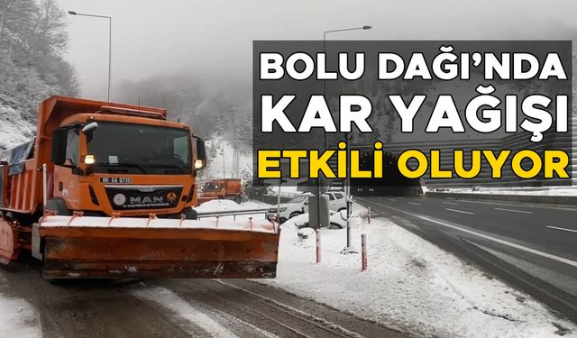 GECE BAŞLAYAN KAR YAĞIŞI ARALIKLARLA ETKİSİNİ SÜRDÜRÜYOR