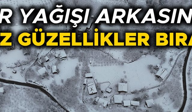 DOĞASEVERLER KAR MANZARASI İÇİN YAYLALARA AKIN ETTİ
