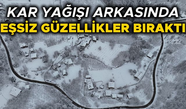 DOĞASEVERLER KAR MANZARASI İÇİN YAYLALARA AKIN ETTİ