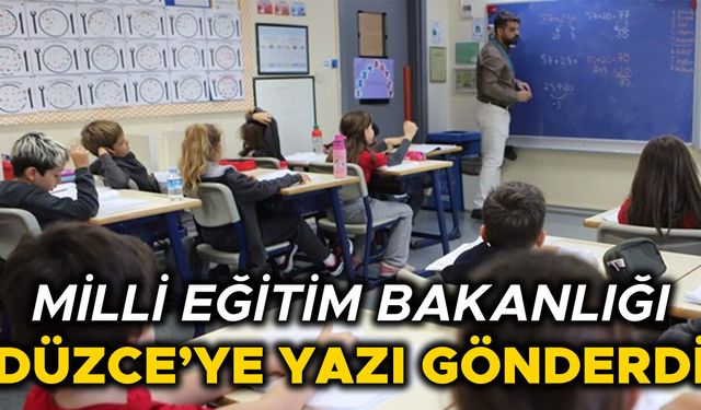 PAZARTESİ GÜNÜ İL GENELİNDEKİ OKULLARDA BU DERS İŞLENECEK