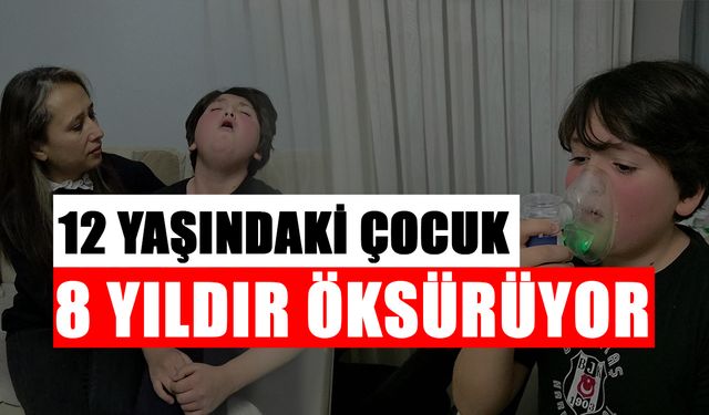 SÜREKLİ ÖKSÜREN HASAN EMRE, ÇOCUKLUĞUNU YAŞAMAK İSTİYOR