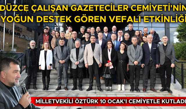 BASIN EMEKÇİLERİYLE OLMAKTAN DUYDUĞU MUTLULUK MESAJINA YANSIDI