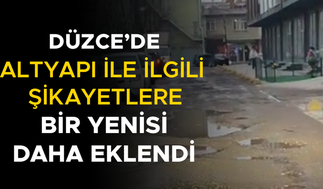 SOKAK YOLU ADETA KÖSTEBEK YUVASINA DÖNDÜ