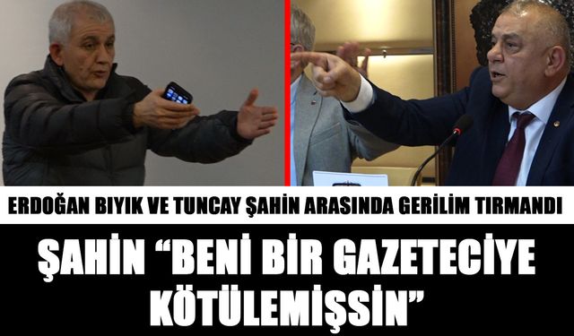 BIYIK: “AĞIR CEZADA YARGILANIYORSUN, BİR DE UTANMADAN BURADA KONUŞUYORSUN”