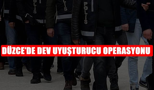 SUÇ MAKİNESİ 20 ŞÜPHELİ GÖZALTINDA