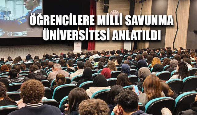 LİSELİLER ASKERLİK MESLEĞİNİ GARNİZON KOMUTANINDAN DİNLEDİLER