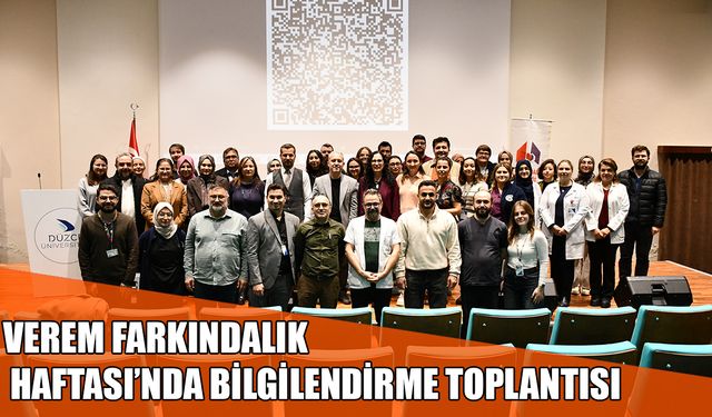 TÜM DÜNYADA BİR HALK SAĞLIĞI SORUNU: VEREM