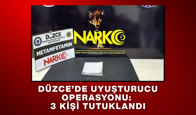 DURDURULAN ARAÇTA 100 GRAM METAMFETAMİN ELE GEÇİRİLDİ