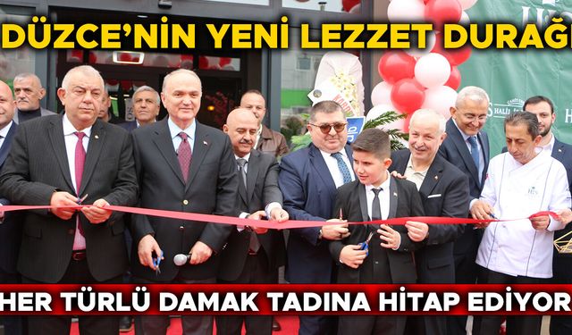 CAHİT CHEF HALİL İBRAHİM SOFRASI’NA GÖRKEMLİ AÇILIŞ
