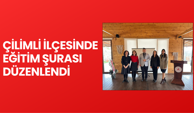 ŞURADA İLÇENİN EĞİTİMİ MASAYA YATIRILDI