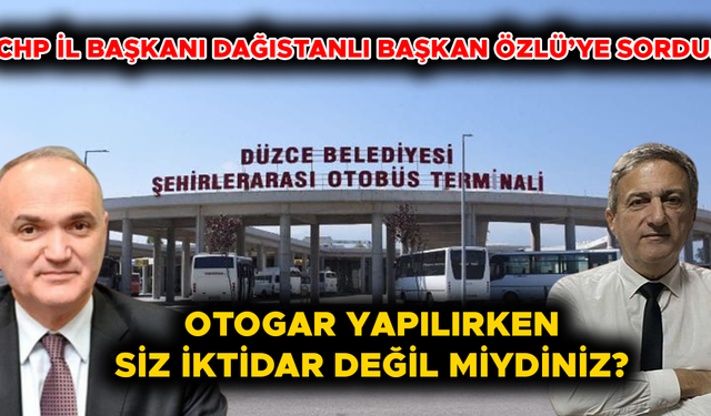 “SAPASAĞLAM BELEDİYE BİNASINI YIKTIĞINIZ YETMEMİŞ GİBİ SIRA TERMİNALE Mİ GELDİ?”