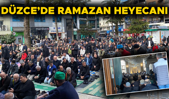 VATANDAŞLAR RAMAZANIN İLK CUMA’SI CAMİLERE AKIN ETTİ