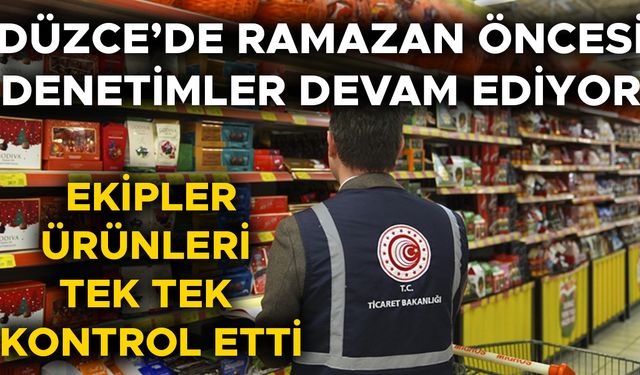 BAKAN YUMAKLI: “STOKÇULUK VE FAHİŞ FİYATLARA KARŞI TÜM EKİPLERİMİZ SAHADA”