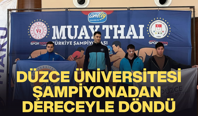 ILYAR AİSAYEV, MUAY THAİ TÜRKİYE ÜÇÜNCÜSÜ OLDU
