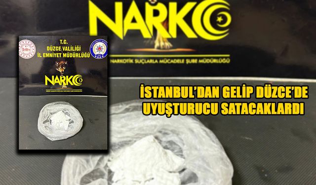 POLİSTEN UYUŞTURUCU SATICILARINA SUÇ ÜSTÜ