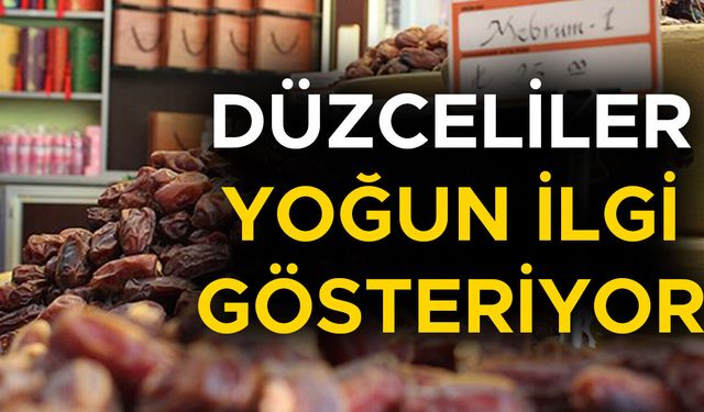 RAMAZAN SOFRALARININ VAZGEÇİLMEZİ TEZGAHLARDA YERİNİ ALDI