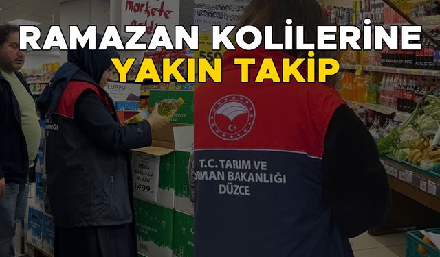 KAYNAŞLI’’DA GIDA DENETİMLERİ ARALIKSIZ SÜRÜYOR