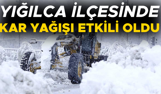 BAZI KÖYLER BEYAZA BÜRÜNDÜ