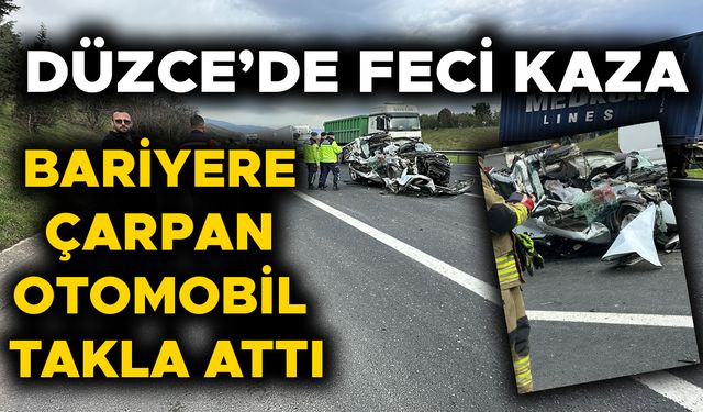 KAZADA 1 KİŞİ HAYATINI KAYBETTİ, 1 KİŞİ YARALANDI