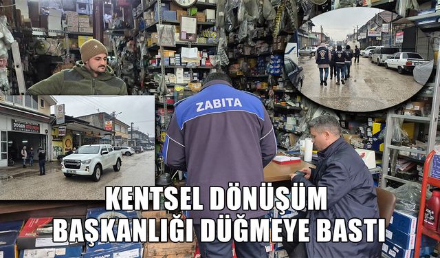 ESKİ SANAYİDE TEBLİGATLAR BAŞLADI