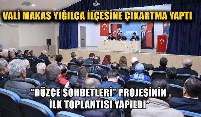 VALİ MAKAS: “VATANDAŞLARIMIZIN DUASINA ORTAK OLACAĞIZ”