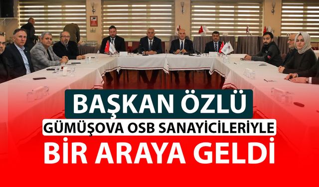 TOPLANTIDA ‘OSB MÜDÜRÜ AHMET SERDAR ERDEM’ YOKTU