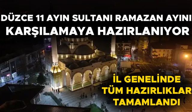 İLK TERAVİH ÇARŞAMBA GÜNÜ KILINACAK