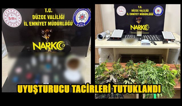 ÇOK SAYIDA UYUŞTURUCU MADDE ELE GEÇİRİLDİ
