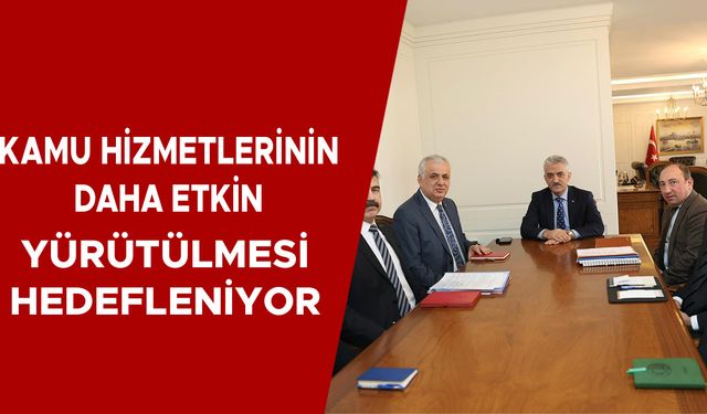 VALİ MAKAS BAŞKANLIĞINDA HAFTALIK DEĞERLENDİRME TOPLANTILARI YAPILACAK