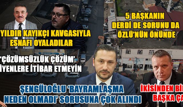 İKTİDAR PARTİSİ AK PARTİ DÜZCE’DE BAYRAMLAŞAMADI