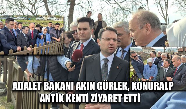 BELEDİYE BAŞKANI ÖZLÜ, GÜRLEK’E ANTİK KENT HAKKINDA BİLGİ VERDİ