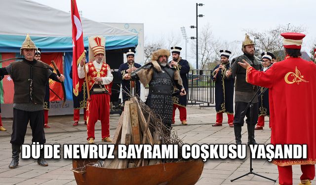 NEVRUZ ATEŞİ YAKILDI
