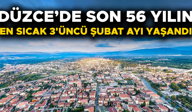 HAVA SICAKLIKLARI MEVSİM NORMALLERİNİN ÜZERİNDE SEYRETMEYE DEVAM EDİYOR