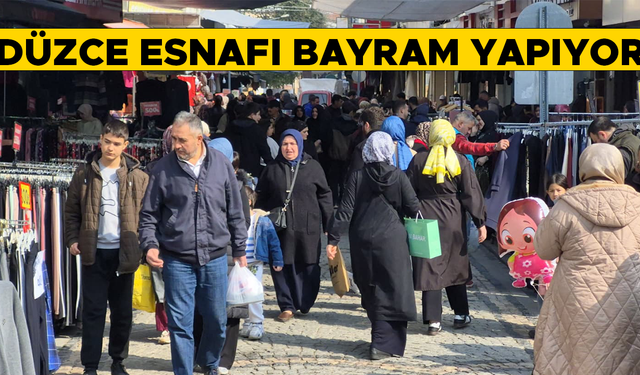 CADDE VE SOKAKLAR BAYRAM ALIŞVERİŞİNE ÇIKANLARLA DOLUP TAŞTI