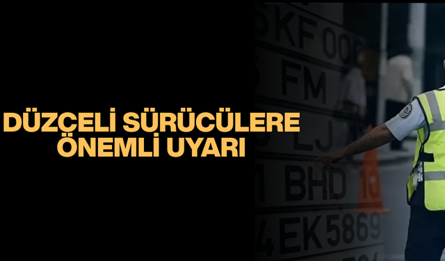 “APP PLAKA” DENETİMLERİ SIKLAŞTI