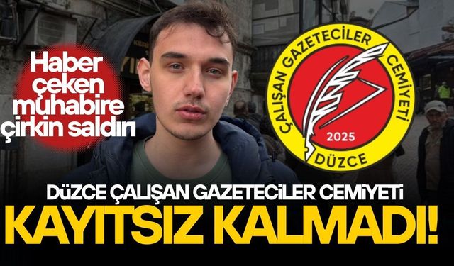 “SALDIRI SADECE GAZETECİLERE DEĞİL, HALKIN HABER ALMA ÖZGÜRLÜĞÜNE YAPILMIŞTIR”