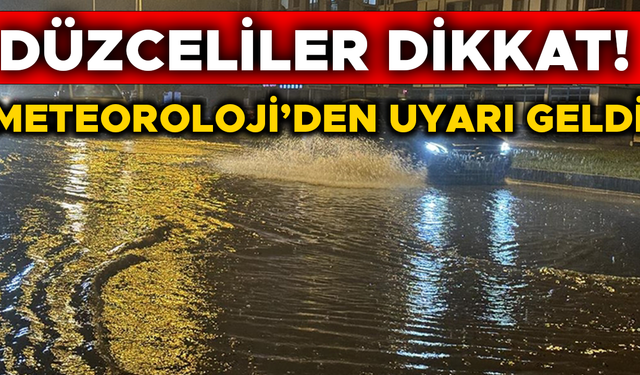 SEL RİSKİ TAŞIYOR