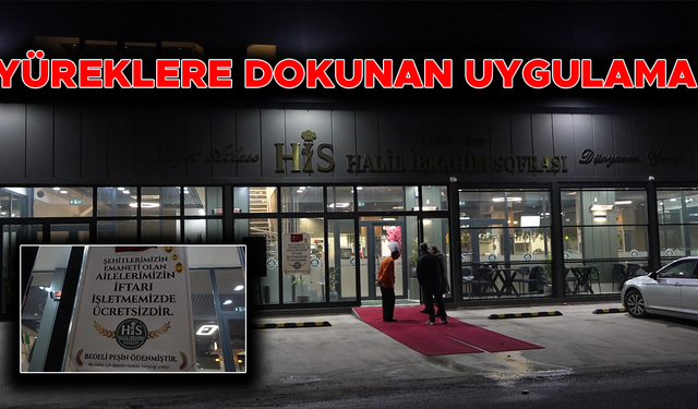 “BEDELİ PEŞİN ÖDENMİŞTİR” DİYEREK ŞEHİT AİLELERİNE ÜCRETSİZ HİZMET VERİYOR