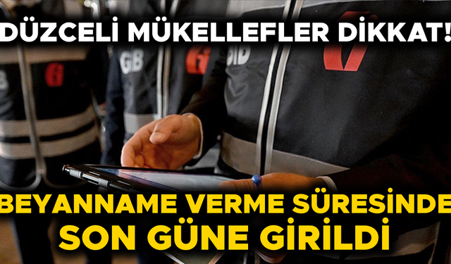 BUNU YAPAN MÜKELLEFLER YANDI…