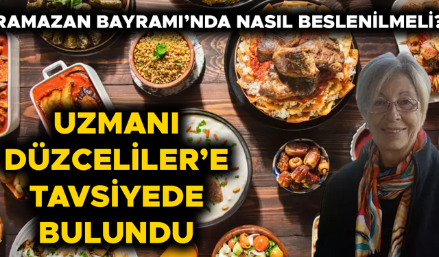 “O HASTALAR BAYRAMDA BESLENMELERİNE DİKKAT ETMELİ”