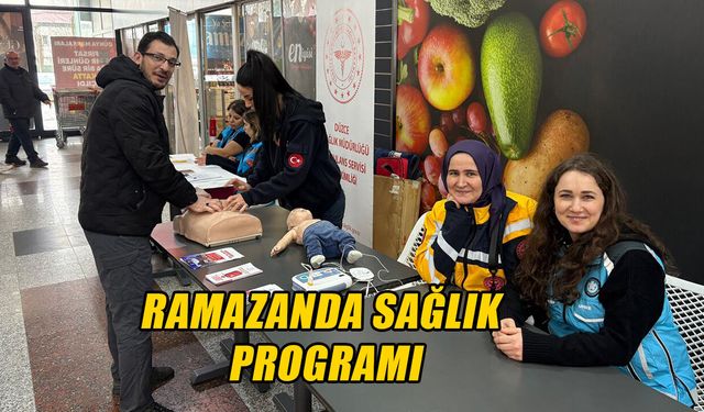 RAMAZAN İÇİN FARKINDALIK STANDI KURULDU