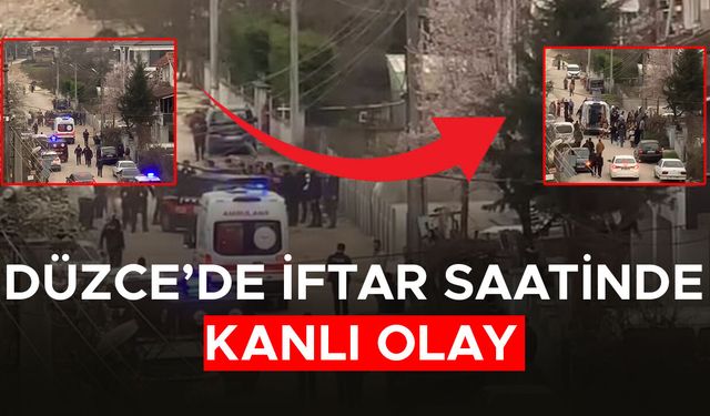 TARTIŞMA SİLAHLI KAVGAYA DÖNÜŞTÜ: 1 YARALI