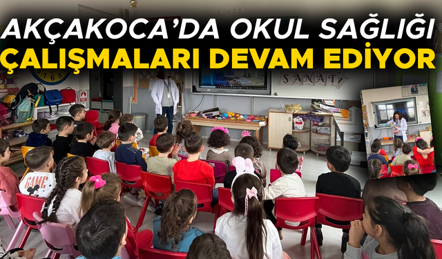 OKULLARDA SAĞLIK EĞİTİMLERİ GERÇEKLEŞTİRİLDİ