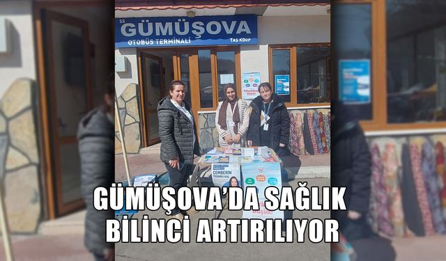 GÜMÜŞOVA’DA SAĞLIK BİLİNCİ ARTIRILIYOR
