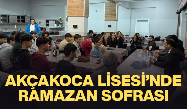 KAYMAKAM UZAN VE MÜDÜR KARADAĞ GENÇLERLE SOHBET ETTİ
