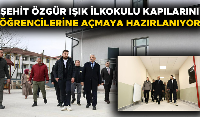 VALİ MAKAS OKUL İNŞAATINDA İNCELEMELERDE BULUNDU